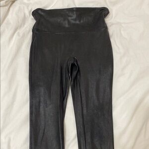 Spanx Black High-Waisted Leggings